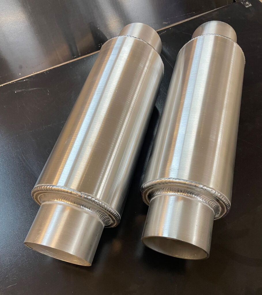 HARM Mufflers lightweight racing mufflers