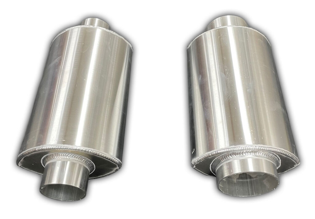 HARM Mufflers lightweight racing mufflers - oval