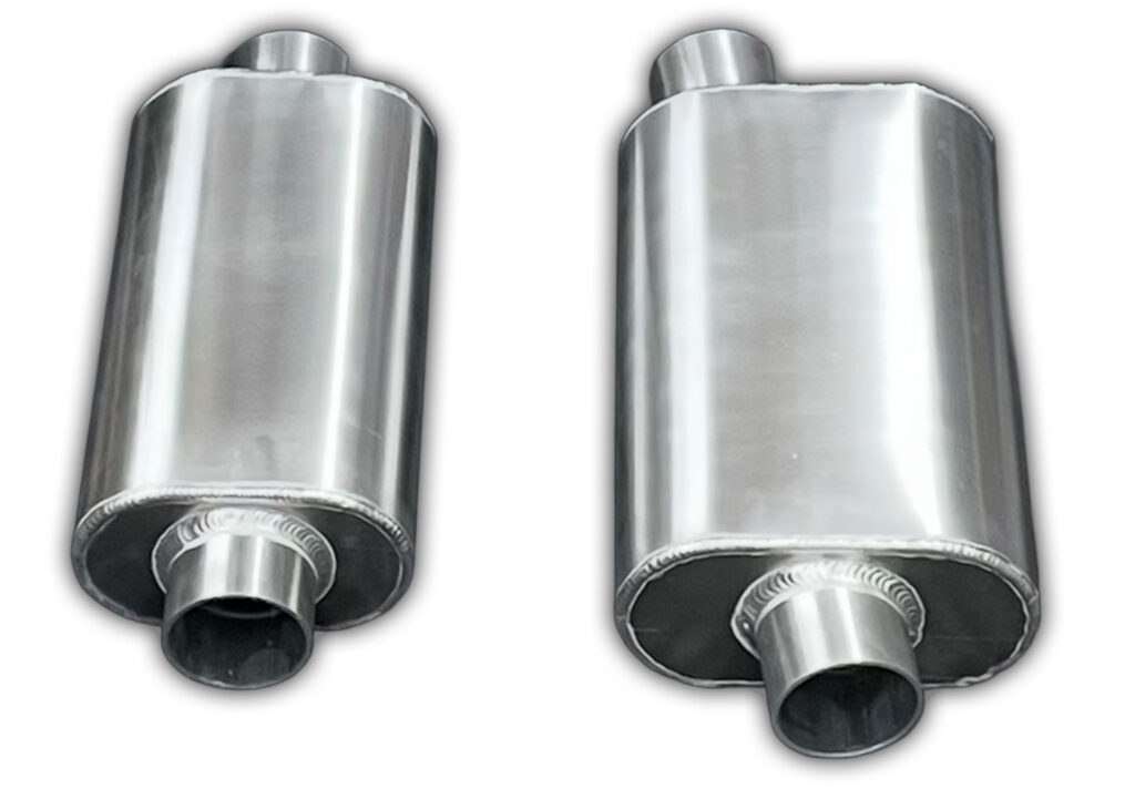HARM Mufflers lightweight racing mufflers - oval